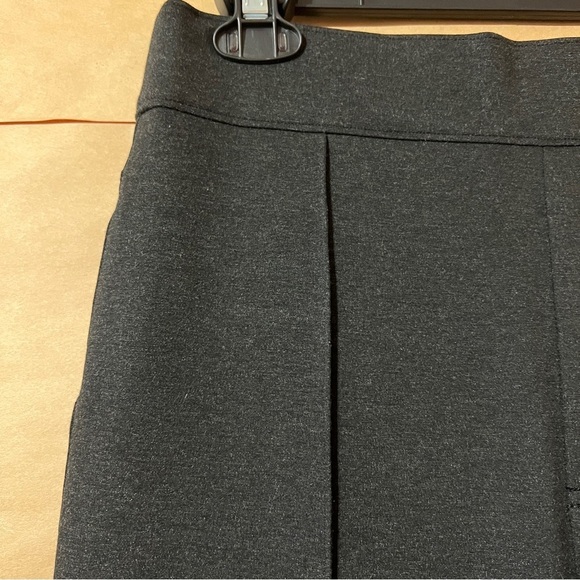 Spanx | NWT SPANXsmooth PerfectFit Ponte Flare Pants High Rise Charcoal Size L - Picture 5 of 11